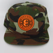 Load image into Gallery viewer, Camo Snapback Orange & Brown