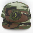 Load image into Gallery viewer, Camo Snapback Olive & Black