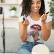 Load image into Gallery viewer, Red Glitter Lips and Finger