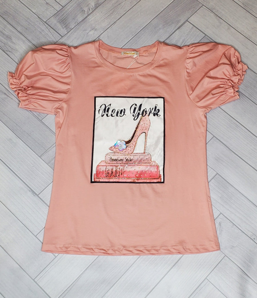 Embellished New York T-Shirt