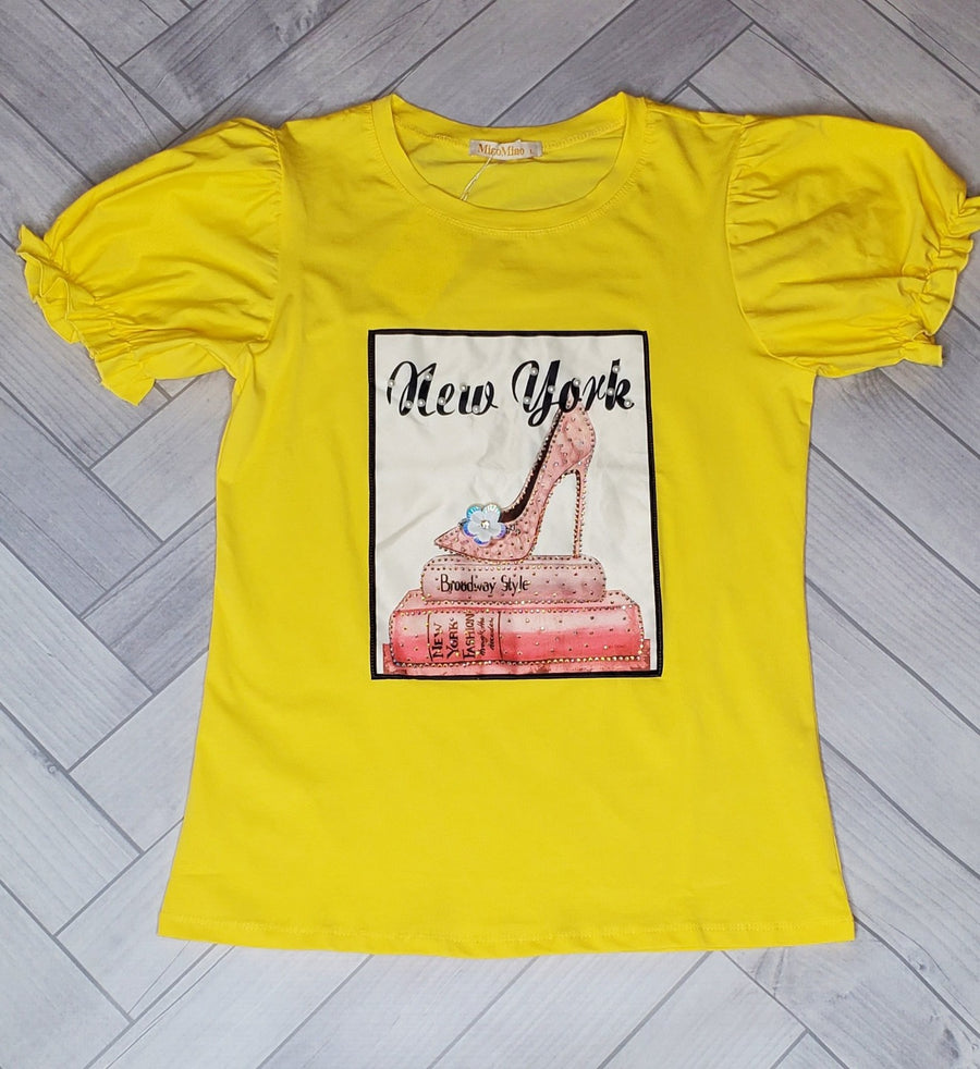 Embellished New York T-Shirt