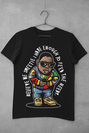 BIGGIE DTG SHIRT-BLACK