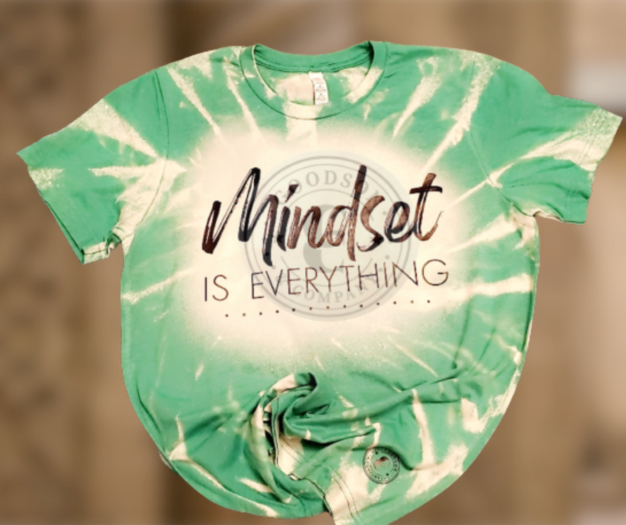 Mindset is Everything Bleached T-Shirt